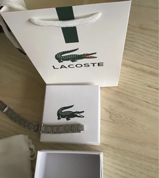 Bracciale Lacoste Uomo Argento