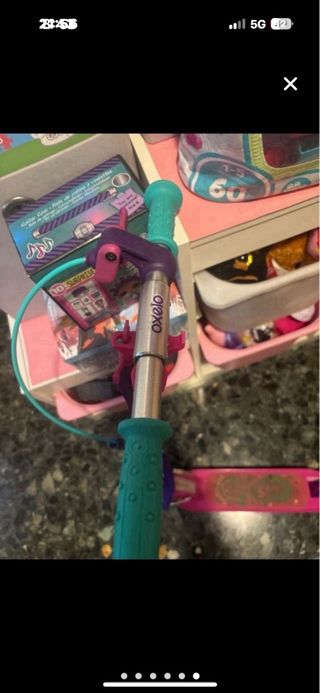 Patinete infantil rosa Decathlon