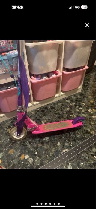 Patinete infantil rosa Decathlon