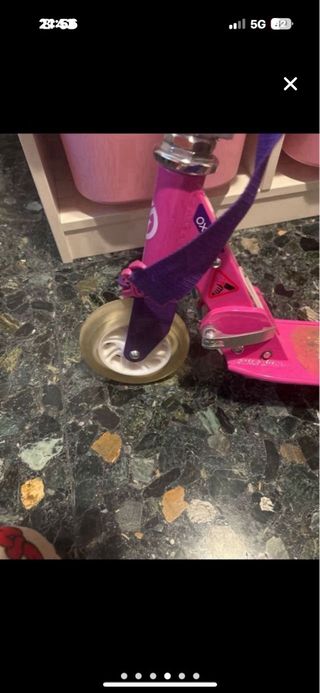 Patinete infantil rosa Decathlon