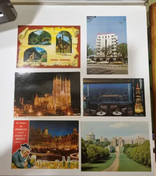 Lote Postales Antiguas