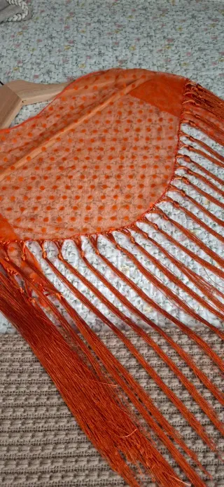 Traje Flamenca Niña buganvilla