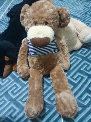 Peluche Oso Marrón con Bufanda