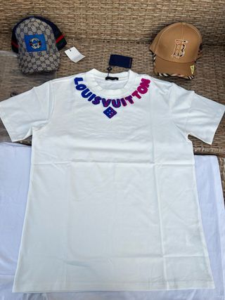 Camiseta Louis Vuitton Blanca
