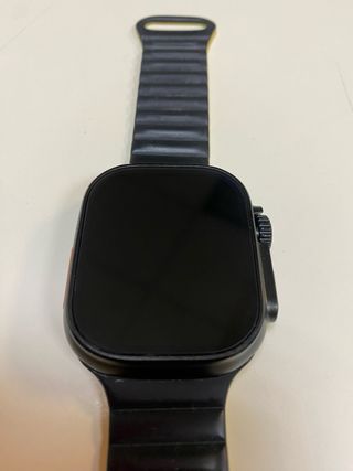 Smart Watch Ultra Nero/Arancione (Leggi bene)