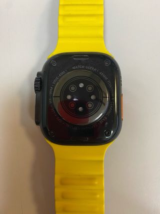 Smart Watch Ultra Nero/Arancione (Leggi bene)