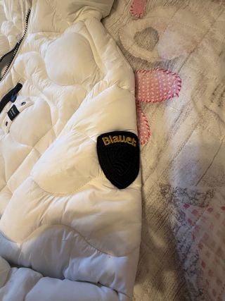 Piumino Blauer  – Bianco – Taglia M Usato poco