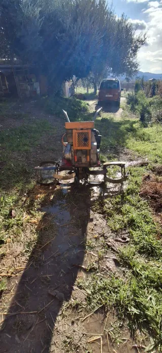 Motocultor Alervi Gasoil Motor Lombardini