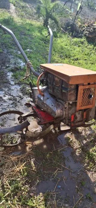 Motocultor Alervi Gasoil Motor Lombardini