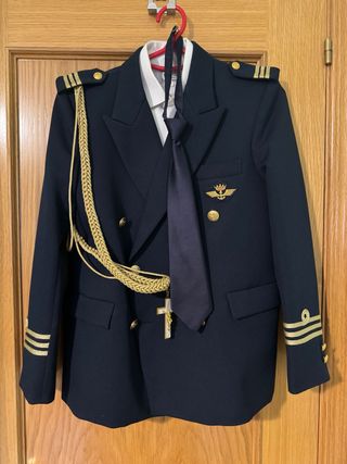 Traje de comunión niño azul marino