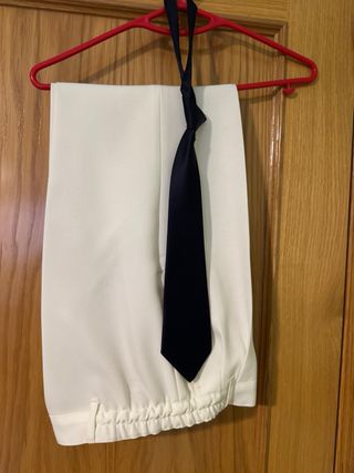 Traje de comunión niño azul marino