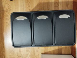 Cubo Basura Reciclaje SOHOMICS 3 Compartimentos