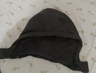 Abrigo Adidas Vintage Negro y Beige