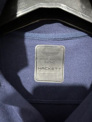 Polo Hackett Aston Martin Racing Azul Marino