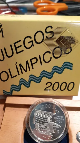 Moneda Juegos Olímpicos 2000 Waterpolo