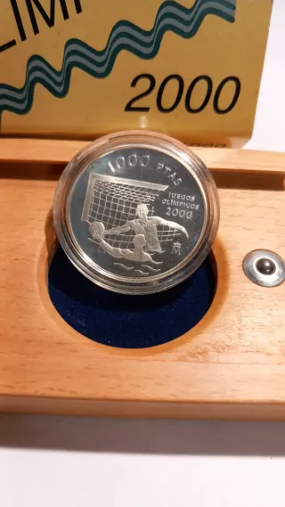 Moneda Juegos Olímpicos 2000 Waterpolo