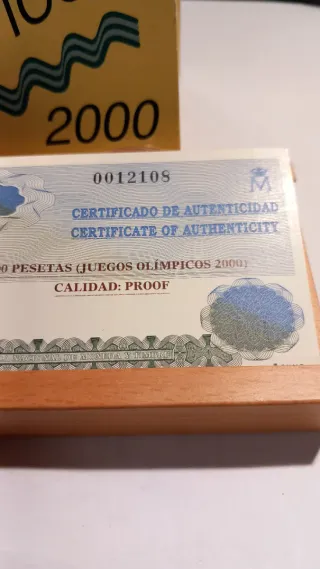 Moneda Juegos Olímpicos 2000 Waterpolo