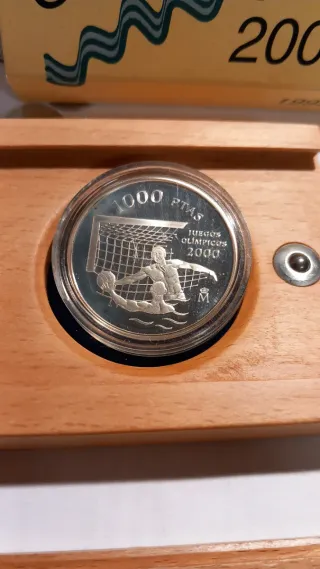 Moneda Juegos Olímpicos 2000 Waterpolo