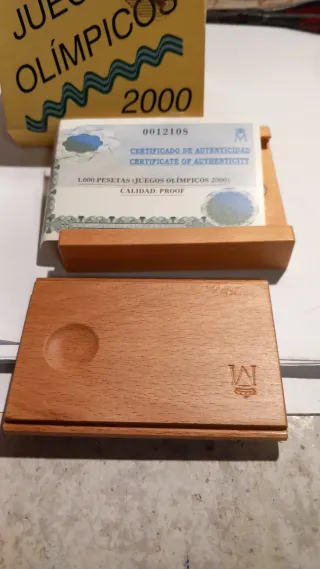 Moneda Juegos Olímpicos 2000 Waterpolo