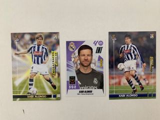 Cromos Xabi Alonso Megacracks 2003 y Liga Este 25