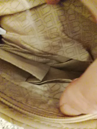 Borsa Laura Biagiotti Beige/Argento