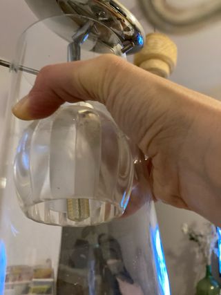 Lampade in vetro eleganti (2 unità)