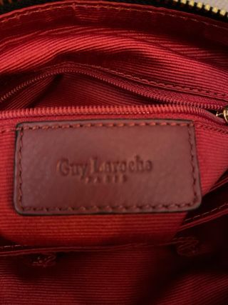 Bolso de mano Guy Laroche rojo