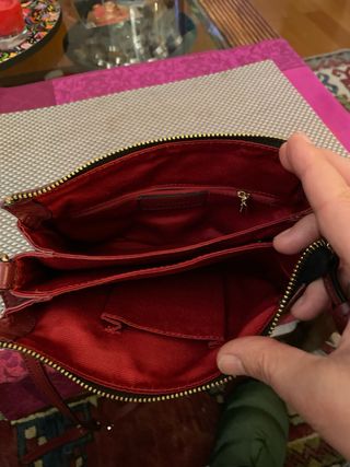 Bolso de mano Guy Laroche rojo