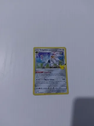 Carta Pokemon Solgaleo 170 HP