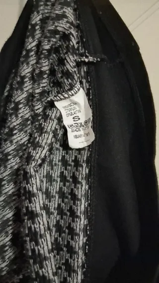 Vestito donna smanicato fantasia pied-de-poule