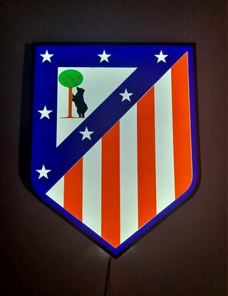 Lámpara 40 CM Atlético de Madrid