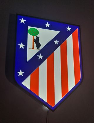Lámpara 40 CM Atlético de Madrid