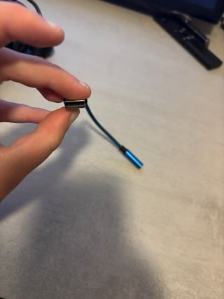 Adaptador USB-C a Jack 3.5mm Azul