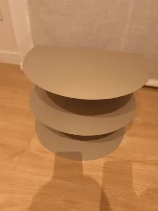 Pack 2 Mesitas Noche Flotantes Acero - Taifa Sklum