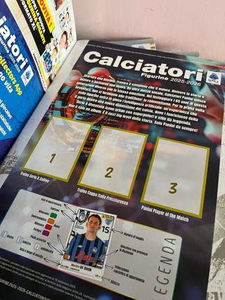 100 bustine Calciatori Panini 2025/26