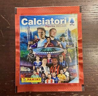 100 bustine Calciatori Panini 2025/26