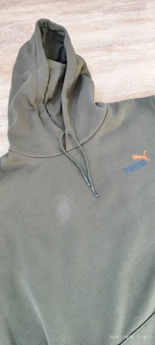 Sudadera Puma Verde Talla XL