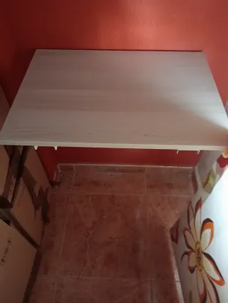 Escritorio plegable de madera