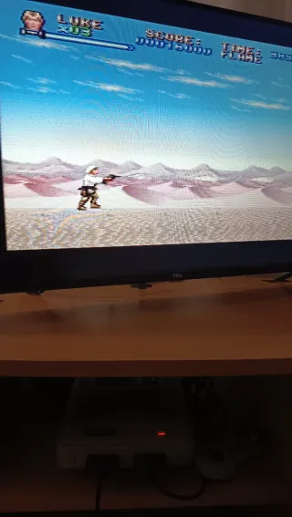 Super Star Wars juego Super Nintendo (funciona)
