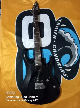 Guitarra Eléctrica Cort X2 Negra