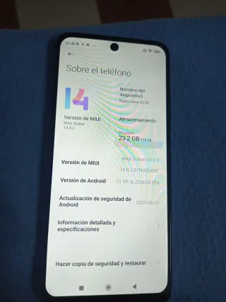 Xiaomi Redmi 10 5G Azul Marino
