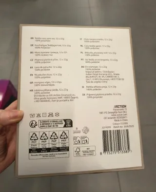 Set 12 Gomitoli Teddy Cosy Yarn Alison & Mae