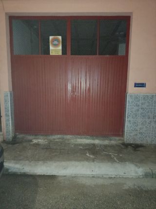 Puerta de garaje hierro dos hojas