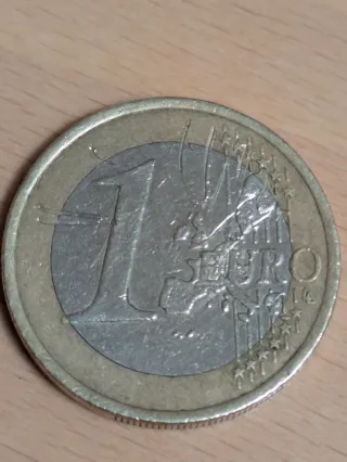 Moneta 1 Euro Francia 2001