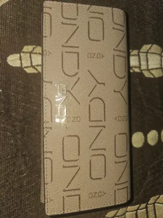 Cartera Ondy Beige y Roja