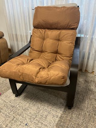 Colchoneta para sillón de tela exterior