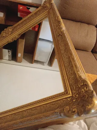 Espejo Barroco Dorado