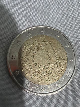 Moneta 2 Euro Paesi Bassi 1985