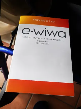 Deambulatore 2 in 1: Carrozzina e Deambulatore
