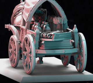 Carreta de Suministros Élfica